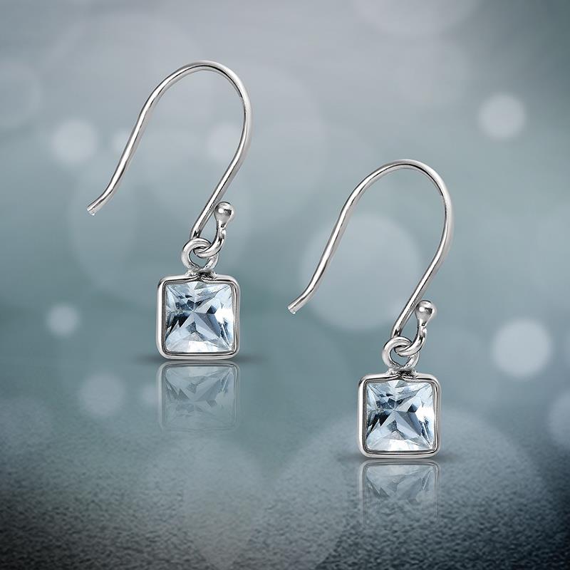 Aquamarine Dangle Earrings